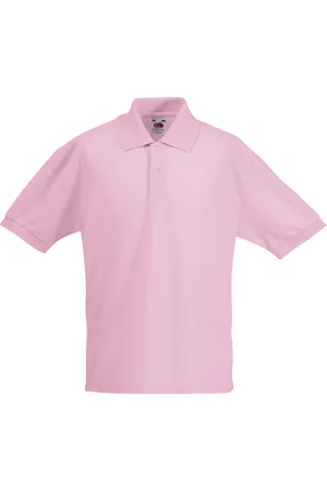 Fruit Of The Loom Kinder/Kids Piqué Poloshirt met Korte Mouwen (Licht )