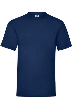 Fruit Of The Loom Heren Valueweight T-Shirt (Marine)