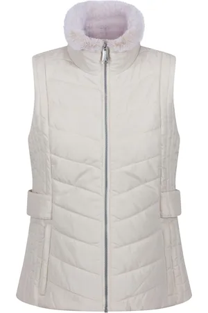 Regatta Dames/Dames Wildrose Baffled Gilet (Lichte vanille)