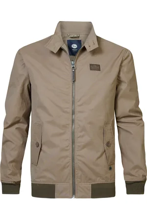 Petrol Industries Heren Bomber Jas Palmbreeze - Bruin