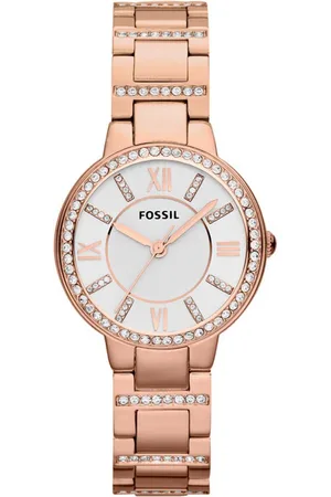 Fossil Virginia dameshorloge Rosékleurig ES3284