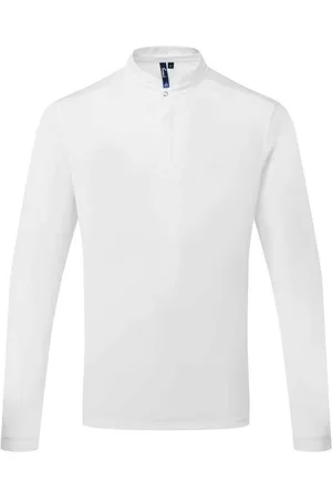 Premier Essential Coolchecker chef-kokshirt met lange mouwen voor heren