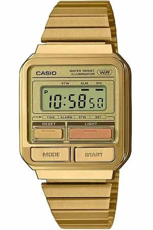 Casio Collection Vintage Dames Horloge Goudkleurig A120WEG-9AEF