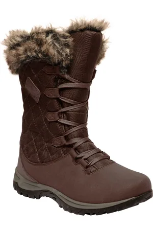 Regatta Great Outdoors Dames/Dames Newley Thermo Laarzen met imitatiebont (Kastanje)