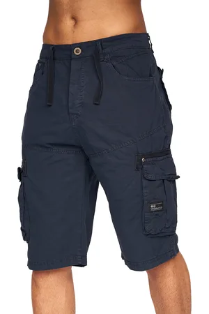 Crosshatch Heren Chaseforth Shorts (Marine)