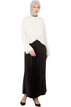 Armine Schouderknoop gedetailleerde blouse