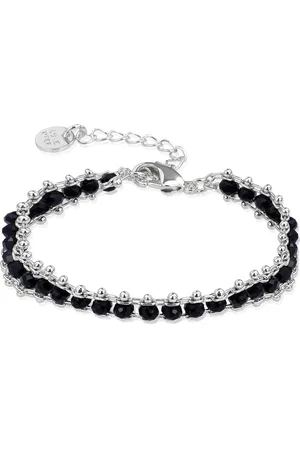 Luxenter 925 Sterling Zilveren Armband met Gerhodineerd Kristal - Lailai