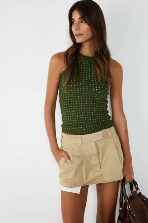 No Matter What Apparel Zachte Steen Gedetailleerd Comfort Tank