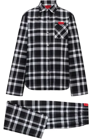 HUGO BOSS Damespyjama Flanel in
