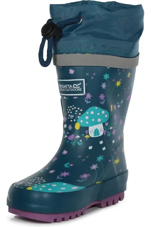 Regatta Kinder/Kinder Fantasie Peppa Pig Splash Wellington Laarzen (Gulfstream)