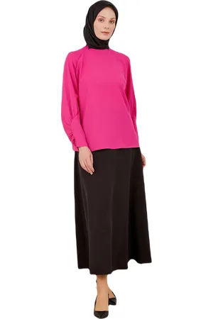 Armine Mouw verzamelen gedetailleerde blouse