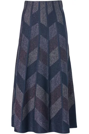 Mart Visser Maddie Lurex Rok Navy / Lila