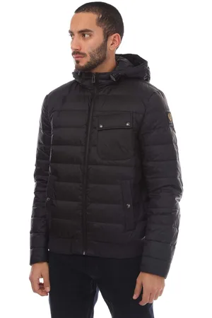 Belstaff Heren donsgevulde nylon jas Streamline in marine
