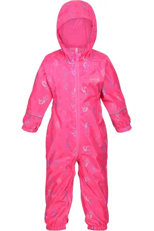 Regatta Kinder/Kinder Pobble Zeemeermin Waterdicht Puddle Suit (Santorini Zonsondergang)
