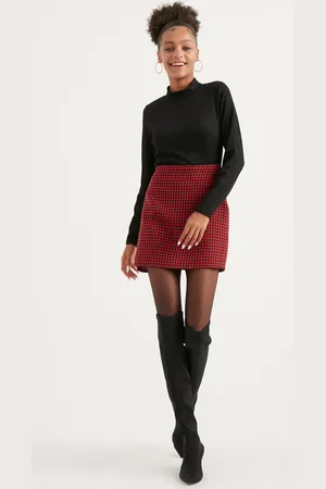 HERITA Minirok met patroon