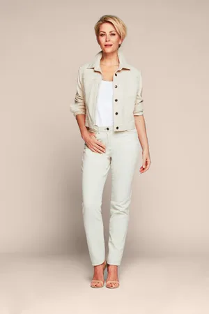 Mart Visser Daisy Denim Broek Creme