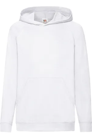 Fruit Of The Loom Kinderen Unisex Lichtgewicht Sweatshirt Met Capuchon / Hoodie