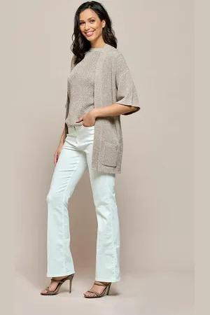 Mart Visser Nyra Vest Khaki / Wit