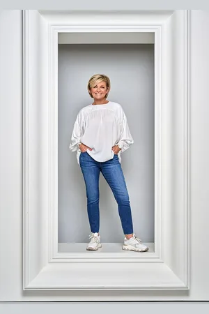 Mart Visser Caroline Tensen Utah Denim Broek Denim Dark