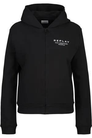 Replay Sweatshirt French Terry Katoen-Poly