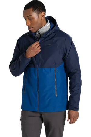 Craghoppers Waterdicht herenjack Sebastian (Blauwe Marine)
