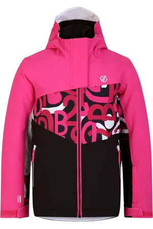 Dare 2B Kinder/Kinder Humour II Graffiti Ski-jas (Puur Roze/Roze)