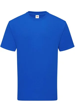Fruit Of The Loom Katoenen uniseks T-shirt voor volwassenen (Koningsblauw)