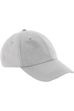Beechfield Unisex Outdoor Waterdichte 6 Panel Baseball Cap (Pakket van 2) (Lichtgrijs)