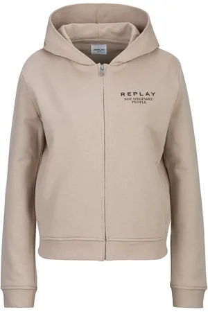 Replay Sweatshirt French Terry Katoen-Poly