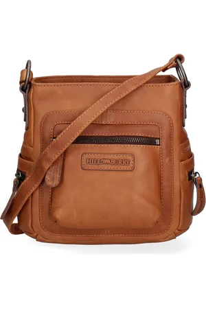 Hillburry Schoudertas COGNAC