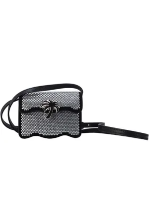 Palm Angels Accessoires Micro Party Beach Bag in Zilver