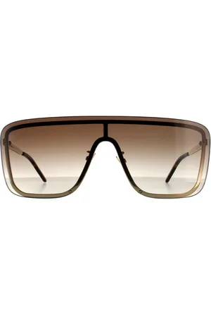 Saint Laurent Zonnebril SL 364 Mask 006 Gold Brown Gradiënt