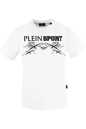 Philipp Plein Groot Tijger Scratch Logo T-shirt