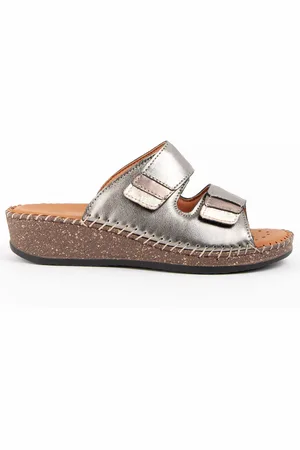 Purapiel Sandalen Met Een Sleehak Leida2