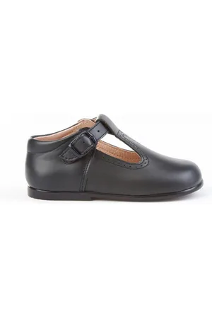 Angelitos Merceditas-type schoen gemaakt van leer