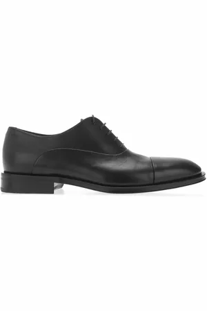 HUGO BOSS Heren Derrek Oxford schoenen in donkerblauw
