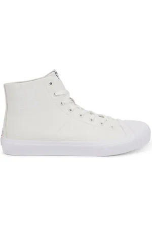 HUGO BOSS Heren Dyer Hi-Top Trainers in