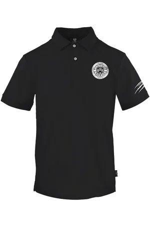 Philipp Plein Circle Emblem Logo poloshirt