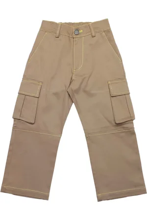 OFF-WHITE Off White jongensbroek met ronde boorden in