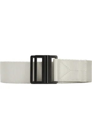 Y-3 Accessories Classic Logo Belt in Cream