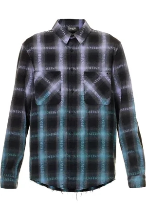 AMIRI Geruit shirt met lange mouwen