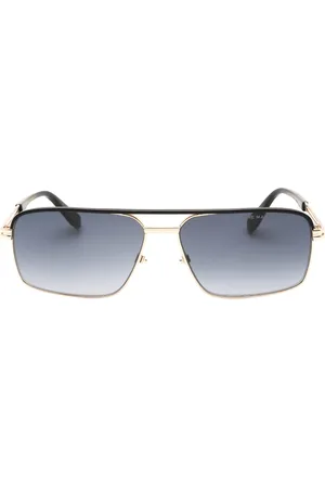 Marc Jacobs Donkergrijze SF-lens zwartgouden zonnebril