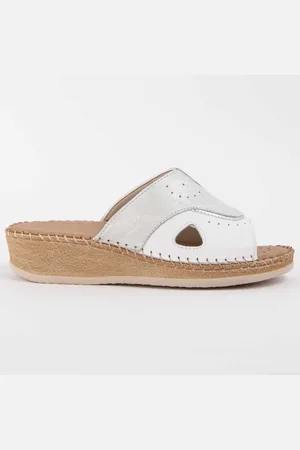 Purapiel Sandalen Met Een Sleehak Leida3