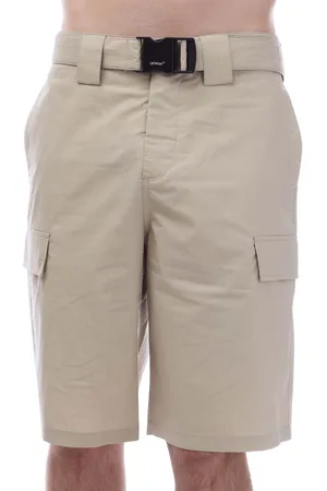 OFF-WHITE Heren Off White Buckle Cargo Short in