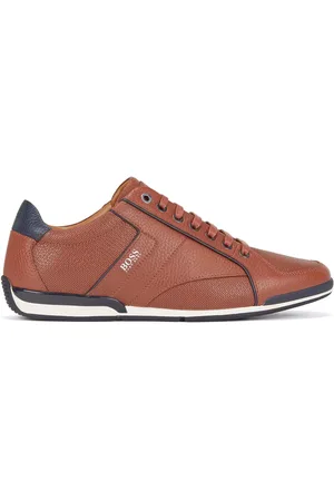 HUGO BOSS Heren Saturn Low Trainers in