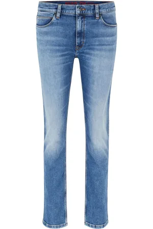 HUGO BOSS Heren 734 Skinny-Fit Jeans in