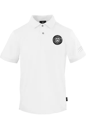 Philipp Plein Circle Emblem Logo poloshirt
