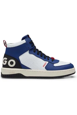 HUGO BOSS Heren Kilian Hi-Top Trainers in