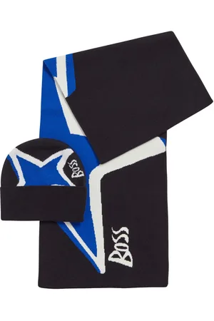 HUGO BOSS Accessories Destino Scarf in Black
