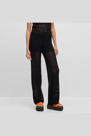 HUGO BOSS Slonise Gebreide Broek voor dames in